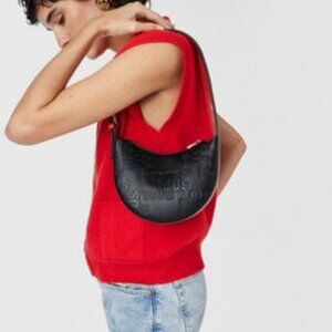 Tous Black and Brown Nanda Shoulder Bag